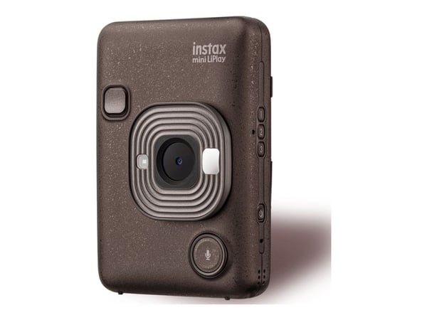 Fujifilm Instax Mini LiPlay - Digitalkamera - kompakt med øyeblikkelig bildeskriver - Bluetooth - deep bronze