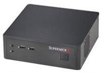 Supermicro SC101i - USFF - mini-ITX - ingen strømforsyning - svart - USB/lyd
