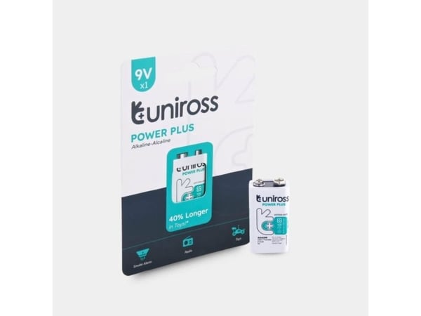 UNIROSS batteripakke - gratis borddisplay ved kjøp av 2 pakker
