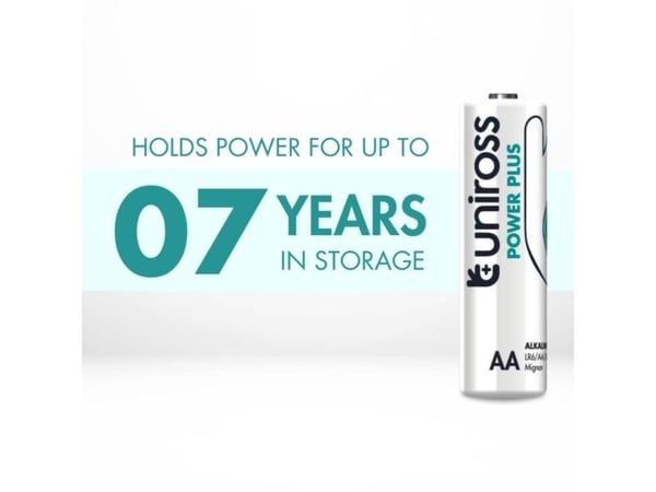 Uniross Power Plus Alkaline AA-batterier 24 x 10 st