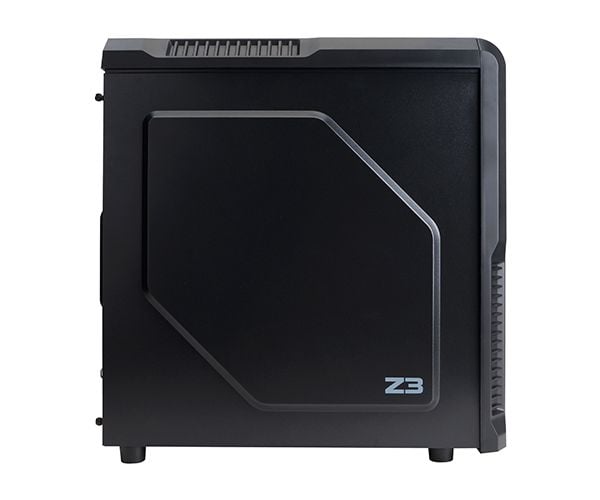 Zalman Z3 - Tower - ATX - ingen strømforsyning - svart - USB/lyd