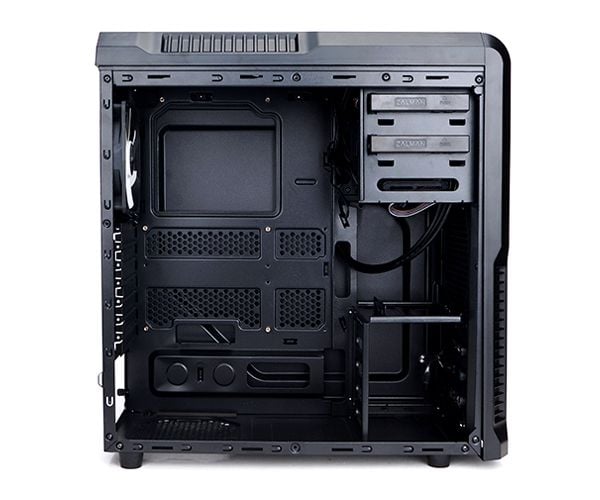 Zalman Z3 - Tower - ATX - ingen strømforsyning - svart - USB/lyd