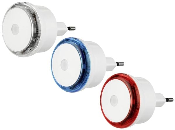 REV 0029340002, Blå, Rød, Hvit, LED, Blå, Rød, Hvit, AC, 230 V, 230 V