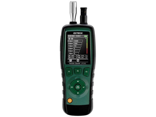 Extech partikkelteller VPC260 temperatur luftfuktighet (VPC260)