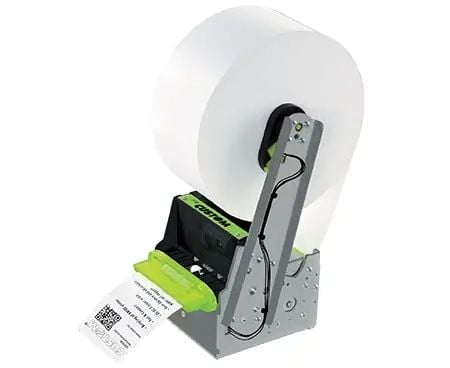 Custom VKP80II RX - Kvitteringsskriver - direktetermisk - Rull (8,25 cm) - 203 dpi - inntil 220 mm/sek - USB, seriell - kutter