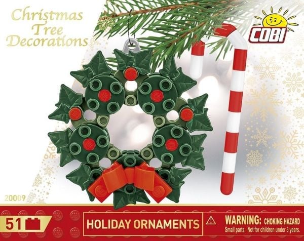 COBI Christmas tree decorations - Holiday ornaments, Byggklossar, 5 År, 51 styck