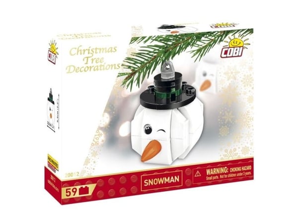 COBI Snowman, Byggeklosser, 5 år, 59 stykker