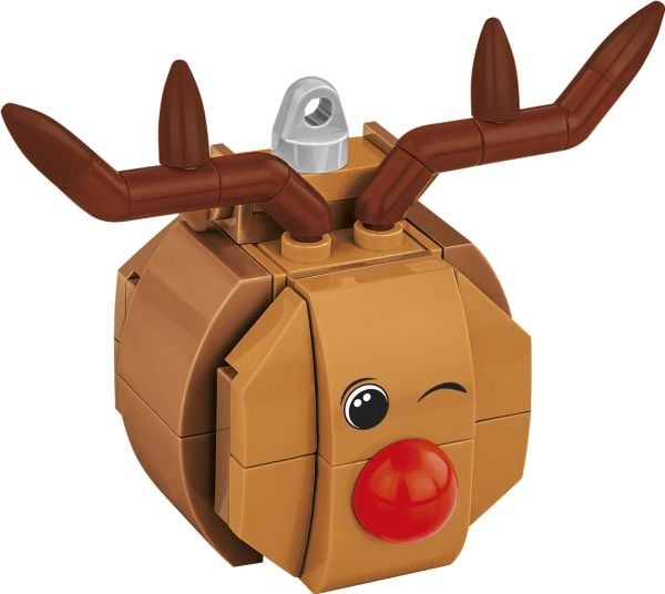 Cobi julepynt med klosser - Rein