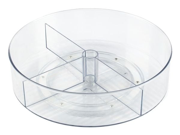 Rotho 1055900096WS, Hållare, Bricka, Fristående, Transparent, Rund, 28,3 cm