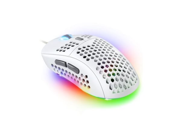 Spirit of Gamer PRO-M4 ARTIC, Oikeakätinen, Optinen, USB A-tyyppi, 12800 DPI, Valkoinen