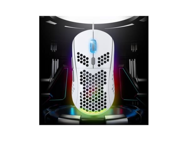 Spirit of Gamer PRO-M4 ARTIC, Oikeakätinen, Optinen, USB A-tyyppi, 12800 DPI, Valkoinen