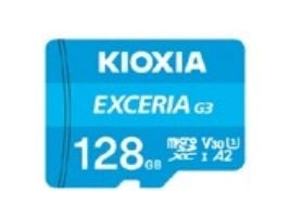 Kioxia EXCERIA G3 128 GB MicroSDXC UHS-I Clasp 10