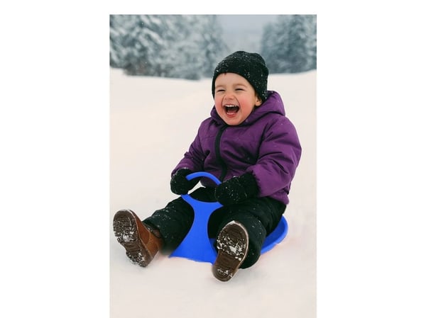 Jamara Snow Play, Slede, Blå, Plast, Monokromatisk, 3 år, Alle kjønn