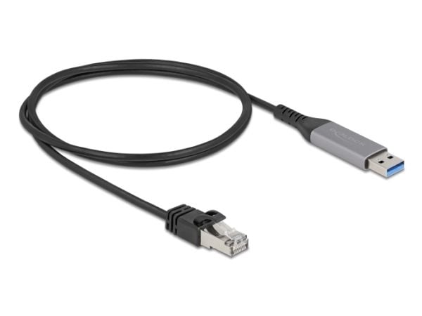 Delock - Nettverksadapter - USB 3.0 - 1000Base-T x 1 - antrasitt, svart