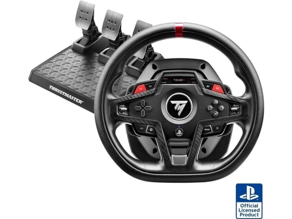 Thrustmaster T248R, Ratt + pedaler, PC, PlayStation 4, PlayStation 5, Modusknapp, Menyknapp, D-pute, Analog/digital, Hybrid drive, Koblet med ledni...