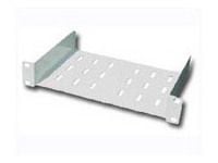 Digitus DN-10 TRAY-1 - Rack-hylle - lysegrå, RAL 7035 - 1U - 10"