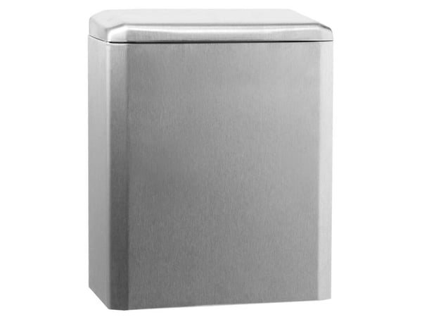 Affaldsspand, Katrin Hygiejnebind 6L børstet stål m rustfrit stål 240mmx170mm x 360mm