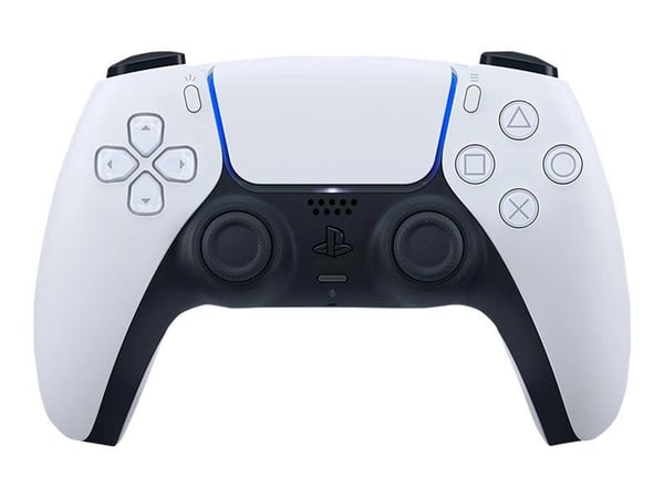 Sony DualSense - Håndkonsoll - trådløs - Bluetooth - hvit