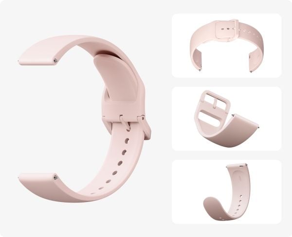 Xiaomi - Klokkestropp for smart armbåndsur - 135 - 205 mm - søtsaksrosa - for Xiaomi Redmi Watch 3, Watch 5