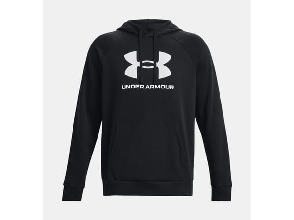 Under Armour UA Rival Fleece, Aikuinen, Mies, musta, Huppari, Yksivärinen, M