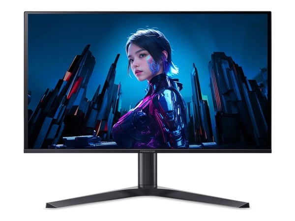 Acer Predator X27U F5bmiippruzx - X Series - OLED-skjerm - gaming - 27" (26.5" synlig) - 2560 x 1440 QHD @ 500 Hz - 1000 cd/m² - 1500000:1 - Displa...