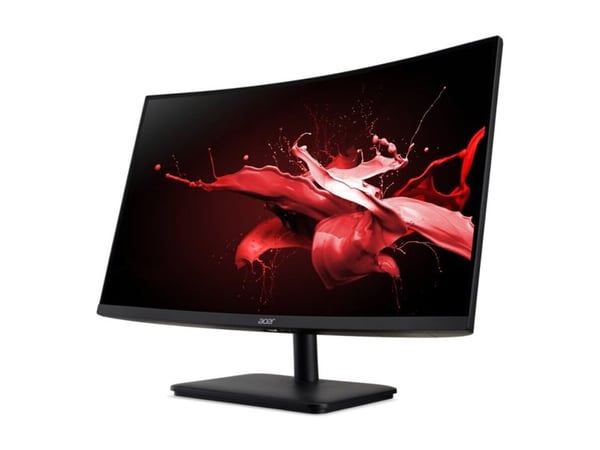 Acer Nitro ED270U P0bmiipx - ED Series - LCD-skjerm - gaming - 27" - 2560 x 1440 QHD - 250 cd/m² - HDR10 - 1 ms - 2xHDMI, DisplayPort - høyttalere ...