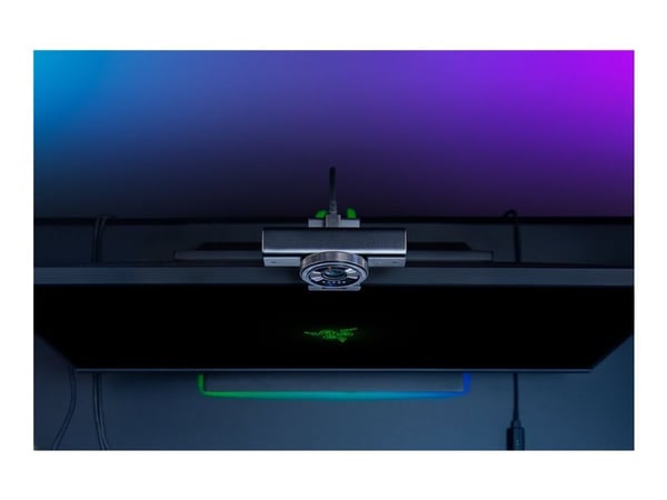Razer Kiyo V2 - Nettkamera - farge - 8,3 MP - 3840 x 2160 - lyd - USB-C 3.2 Gen1 - MJPEG, YUY2, NV12