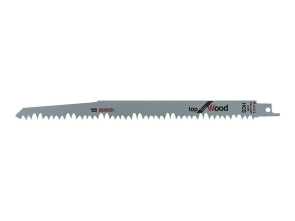 Bosch Top for Wood S 1531 L - Sagblad - for grovt tre, tennved - 2 deler - lengde: 240 mm