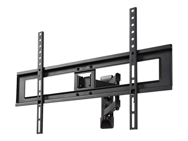 Nedis TVWM1550BK - Brakett - full bevegelse - for TV - stål - svart - skjermstørrelse: 37"-70" - veggmonterbar