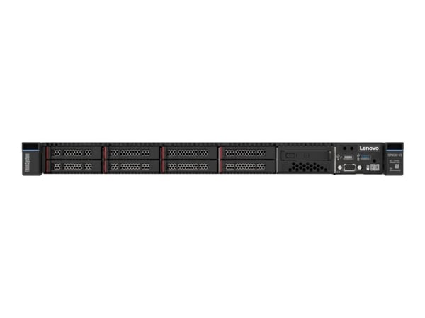 Lenovo ThinkSystem SR630 V3 7D73 - Server - kan monteras i rack 1U - 2-vägs - 1 x Xeon Silver 4514Y / upp till 3.4 GHz - RAM 32 GB - SAS - hot-swap...