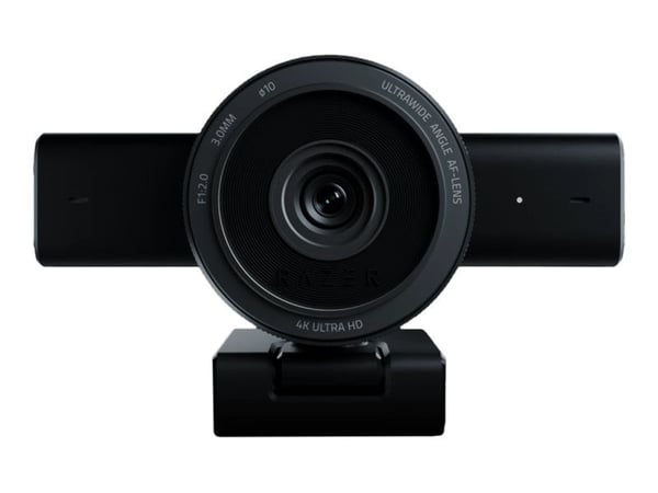 Razer Kiyo V2 - Nettkamera - farge - 8,3 MP - 3840 x 2160 - lyd - USB-C 3.2 Gen1 - MJPEG, YUY2, NV12
