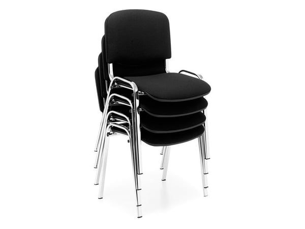 Konferencestol Iso, Sort