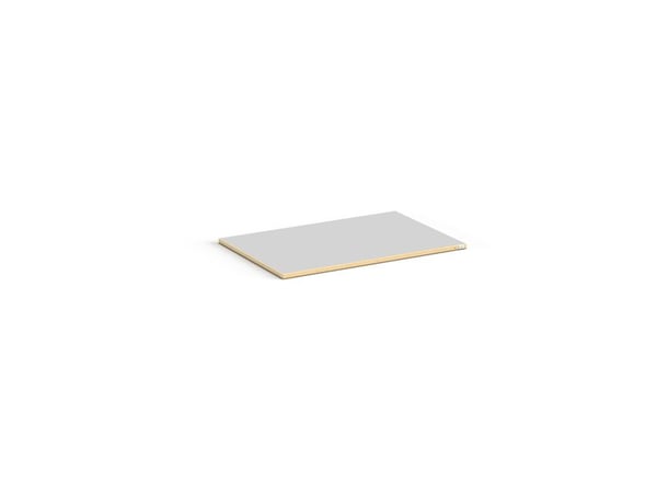 ESD-bordplate 24 mm 800x800 mm lys grå vinyl