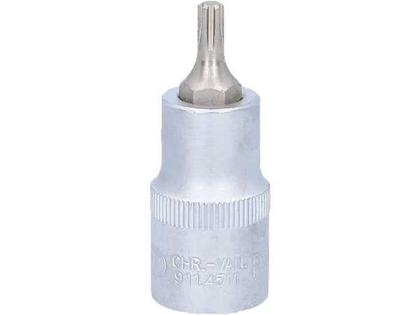 KS Tools 911.4551, Stikkontakt, 1/2", 1 hoder, Kromvanadiumstål, 77 g