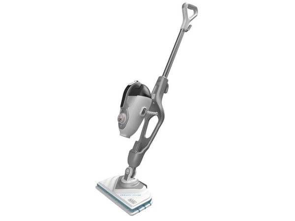 Black & Decker Steam-Mop + SteaMitt, Steam mop, 0,5 l, Grå, Knapper, 8 m, 1600 W
