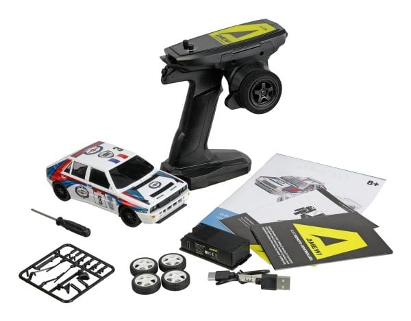 Amewi RC Drift Sport LR28 4WD 1:28 RTR valkoinen