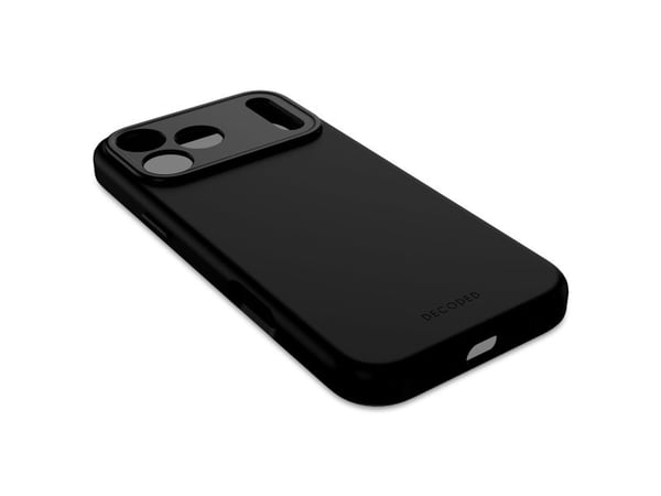 Decoded Silicone Backcover Apple iPhone 17 Pro Max Phantom Black, Etui, Apple, iPhone 17 Pro Max, 17,5 cm (6.9"), Svart