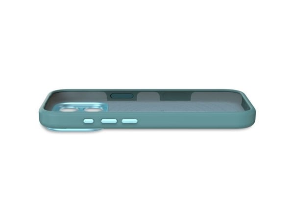 Decoded AntiMicrobial Silicone Backcover - beskyttelsesveske i silikon for iPhone 17 Pro Max kompatibel med MagSafe retroblå