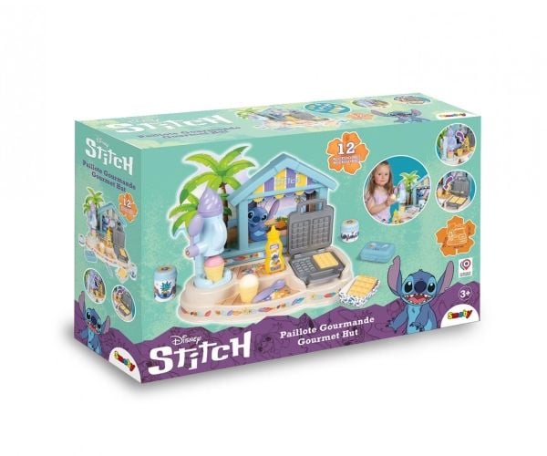 Smoby Little Stitch Gourmet Beach Bar, Kjøkken, Stitch, 3 år, Flerfarget, Plast