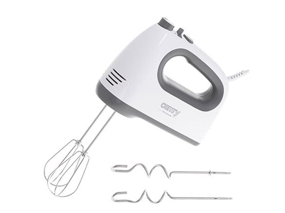 Camry Premium CR 4220W, Handmixer, Grå, Vit, Vispning, Knådning, Mixning, 750 W, 220-240 V, 50 - 60 hz