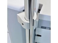 Ergotron StyleView IV Pole Clamp Kit - Monteringskomponent (2 klemmer, tilkoplingsbrakett) - aluminium