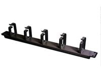 DIGITUS Professional Line DN-19 ORG-2U-SW - Rackkabelstyringspanel - svart, RAL 9005