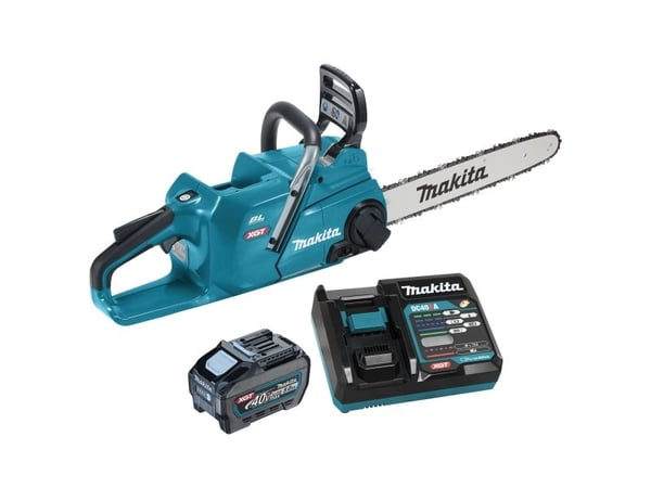 Makita UC016GT101, Børsteløs, 40 cm, 1,53 m/s, Sort, Blå, Batteri, 104 dB