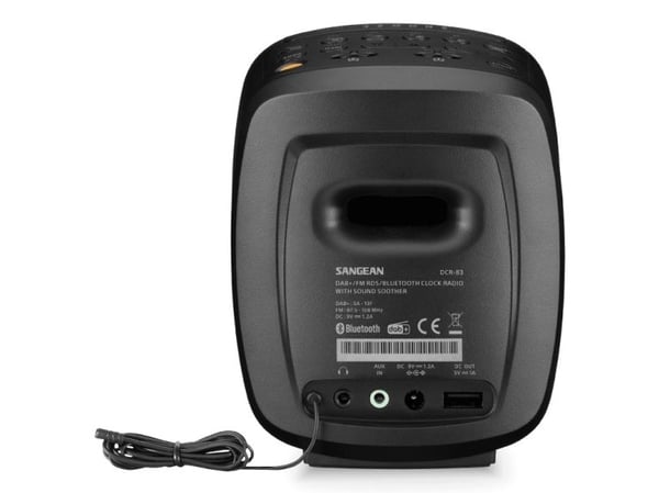 Sangean DCR-83, Personlig, Analog &amp; digital, DAB+, FM, 2 W, LCD, Svart