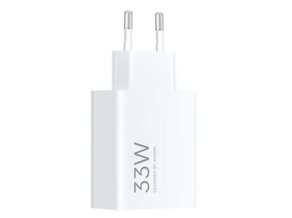 Xiaomi MDY-16-EF - Strømadapter - combo, (Type-A) - 33 watt - 3 A - PD (USB) - på kabel: USB-C