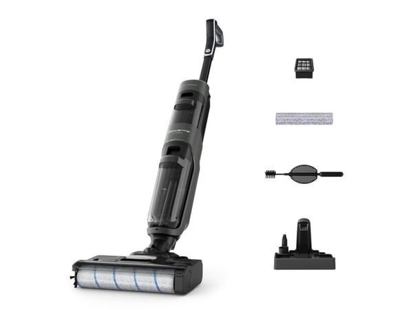 Rowenta X-Clean 4 GZ5035, Sauvaimuri, Pussiton, Harmaa, Suorakulmainen, Kuiva ja märkä, Vaahto