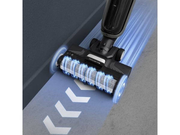 Rowenta X-Clean 4 GZ5035, Støvsuger med stang, Uten pose, Grå, Rektangulær, Tørr & våt, Skum