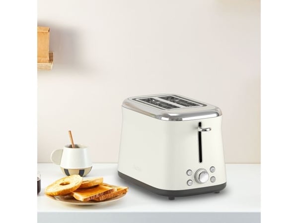 Tefal Collection TT720AE0, 2 skivor, Vit, Rise, Knappar, Rotations-, 850 W, 220 - 240 V