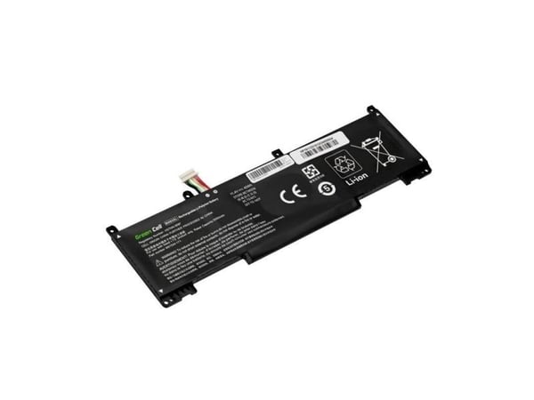 Green Cell - Batteri til bærbar PC (tilsvarer: HP RH03XL, HP M02027-005) - litiumpolymer - 3-cellers - 3550 mAh
