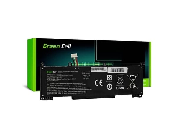 Green Cell - Batteri til bærbar PC (tilsvarer: HP RH03XL, HP M02027-005) - litiumpolymer - 3-cellers - 3550 mAh